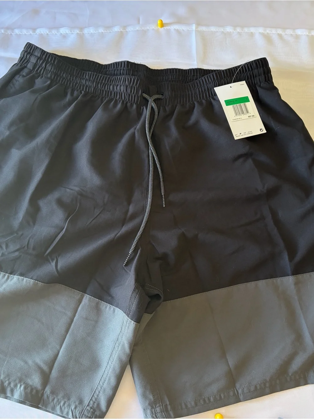 Nike Men's Split 9” Volley Swim Trunks Black XL